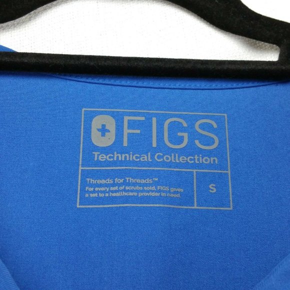 FIGS Technical Casma Three Pocket Scrub Top Small - Picture 5 of 7